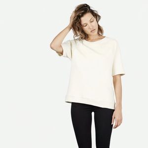 Everlane The Short Sleeve Sweatshirt
